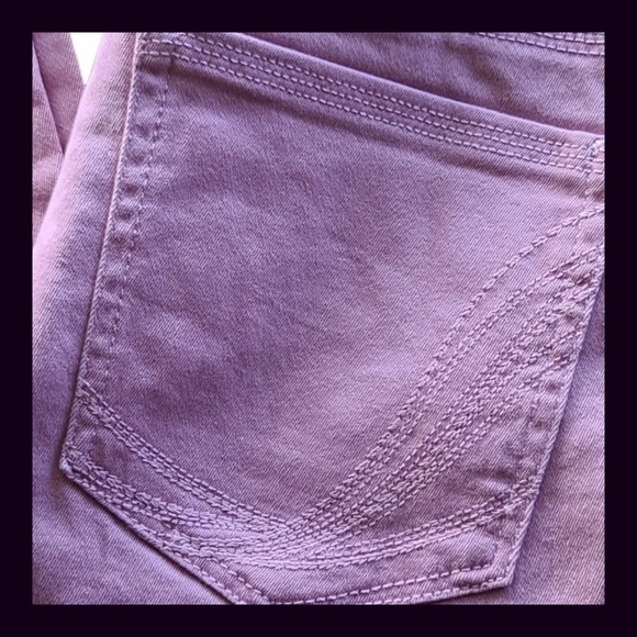 Style & Co Straight Leg French Orchid High Rise Tummy Control Jeans - Picture 6 of 10